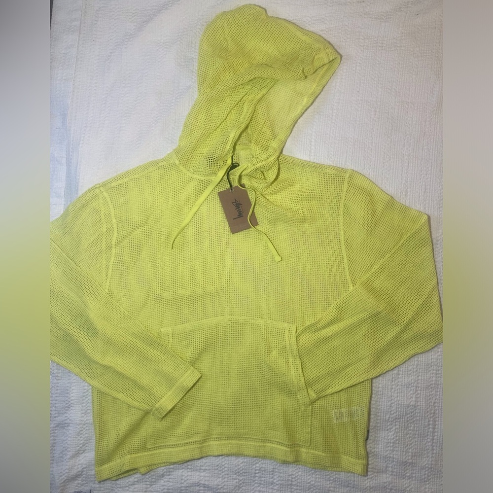 COTTON MESH HOODIE